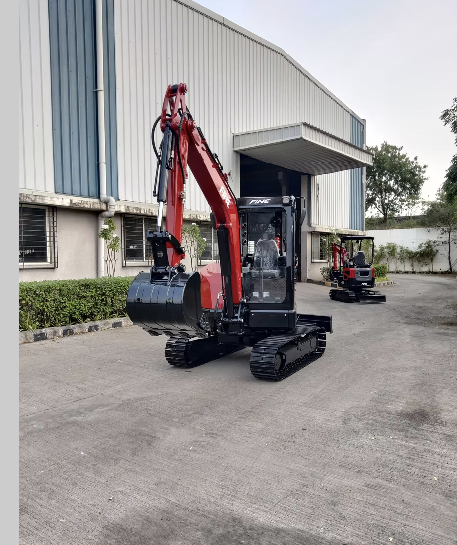 Fine FM 38 Mini Excavator (AC Cabin) – Power, Comfort & Performance - Image 3